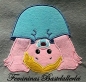 Preview: Baby-Applikationen 4er-Pack
