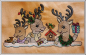 Preview: Weihnachtliche Rentiere (10x10 ; 13x18)