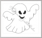Preview: Doodle Gespenster (10x10 ; 18x13)