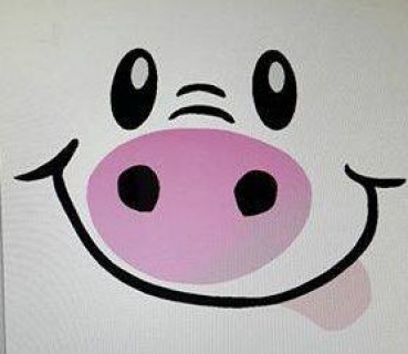 Preview: 2er Set Gesicht "Schweinchen" Preview: 2er Set Gesicht "Schweinchen"