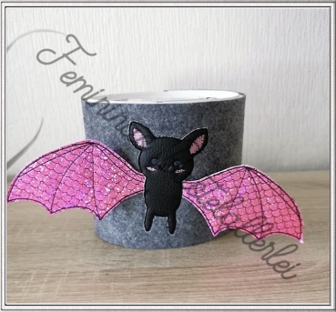 3D-Applikation "Fledermaus" (18x13)