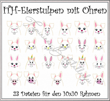 ITH Eierstulpen 2 (incl. 2 Ei-Hörnern)