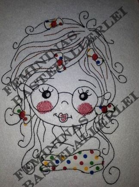 Doodle Püppchen "Susi" 18x13