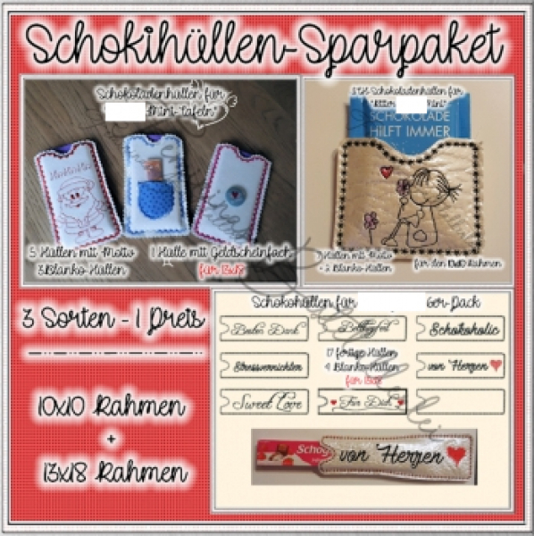 Schokoladenhüllen Kombipaket